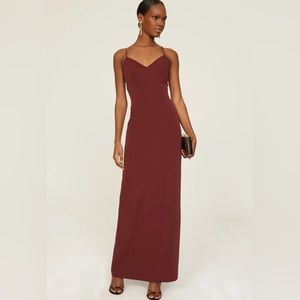 TOCCIN X RTR Merlot Red Gown Size 6 US $795